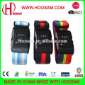Custom travel luggage belt with lock, PP/nylon/polyester strap, with TSA, 50*1650mm